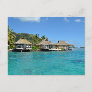 Carte postale des bungalows Moorea
