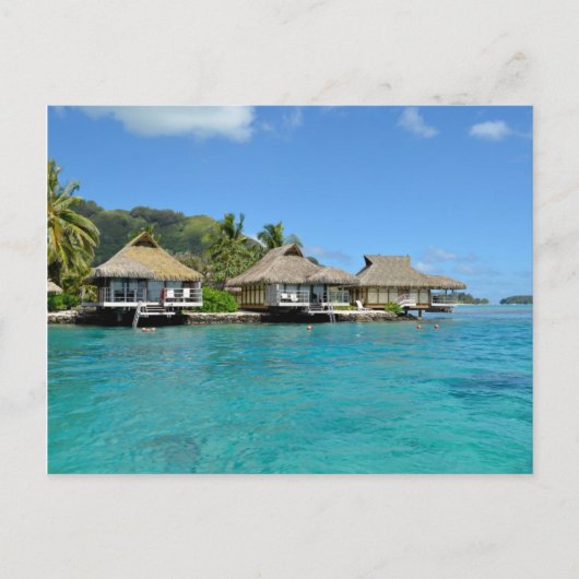 Carte postale des bungalows Moorea (Devant)