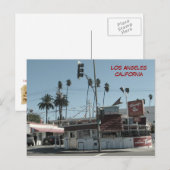 Carte postale des Burgers de Los Angeles ! (Devant / Derrière)