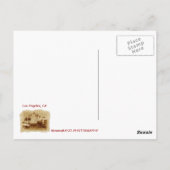 Carte postale des Burgers de Los Angeles ! (Dos)