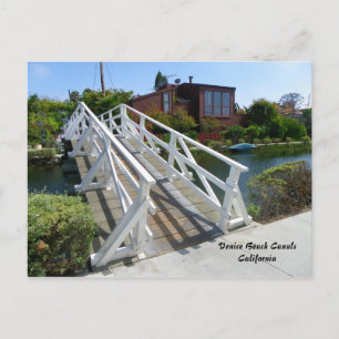 Carte postale des canaux de Venice Beach !