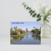 Carte postale des canaux de Venise Beach (Debout devant)