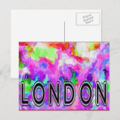 Carte postale des célébrations du carnaval de Lond (Devant / Derrière)