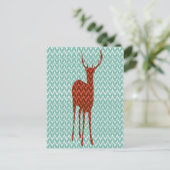 Carte postale des cerfs de Woodland (Debout devant)