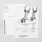 Carte postale des chélateurs (Devant / Derrière)