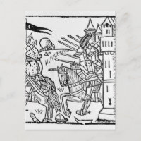 Des chevaliers en croisière sortent pour faire la 