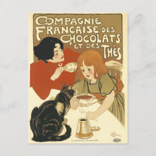 Carte postale : DES Chocolats de Compagnie