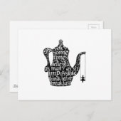 Carte Postale Des choses impossible (Devant / Derrière)