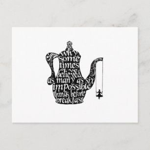 Carte Postale Des choses impossible