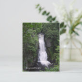 Carte postale des chutes d'eau de Pennsylvanie (Debout devant)