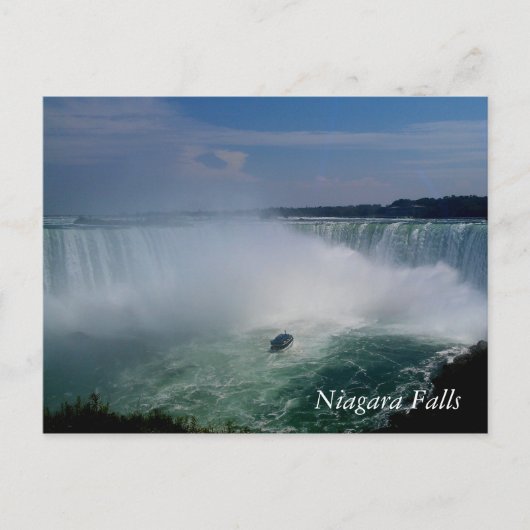 Carte postale des chutes du Niagara (Devant)