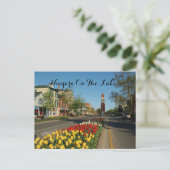 CARTE POSTALE DES CHUTES DU NIAGARA (Debout devant)