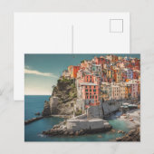 Carte postale des Cinque Terre (Devant / Derrière)