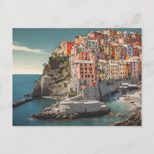 Carte postale des Cinque Terre