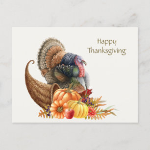 Carte postale des Citrouilles de Turquie Thanksgiv