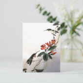 Carte postale des colibris (Debout devant)