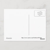 Carte postale des condoléances les plus sincères (Dos)