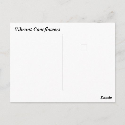 Carte Postale des consoeurs dynamiques (Dos)