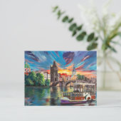 Carte postale des contes de fées de Prague (Debout devant)