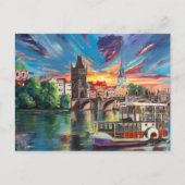 Carte postale des contes de fées de Prague (Devant)