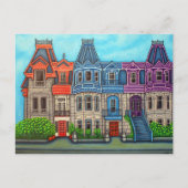 Carte postale des couleurs de Montréal par Lisa Lo (Devant)