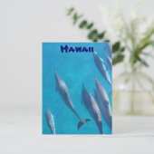 Carte postale des dauphins hawaïens (Debout devant)