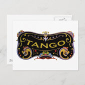 Carte Postale Des dessins de cool Tango ! (Devant / Derrière)
