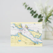 Carte postale des détroits de Mackinac (Debout devant)