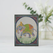 Carte postale des éléphants indiens (Debout devant)