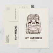 Carte postale des essentiels de vacances de la sai (Devant / Derrière)