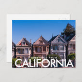 Carte postale des États-Unis de San Francisco (Devant / Derrière)