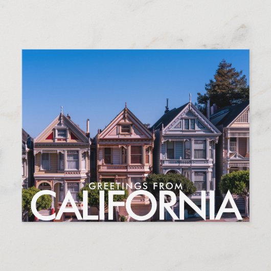 Carte postale des États-Unis de San Francisco (Devant)