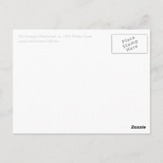 Carte Postale Des Étrangers Dirigés, (Dos)