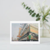 Carte postale des fameux Hotdogs de Nathan (Coney  (Debout devant)