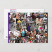 Carte Postale Des Fanées Pour Nos Troupes (Devant / Derrière)