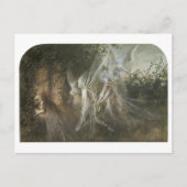 Carte Postale Des Fées À Travers Un Arc Gothique, 1864 (Devant)