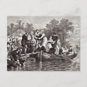 Carte Postale Des femmes pour les colons à Jamestown