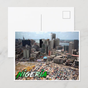 Carte postale des fêtes du Nigeria