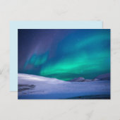 carte postale des feux du nord (Devant / Derrière)