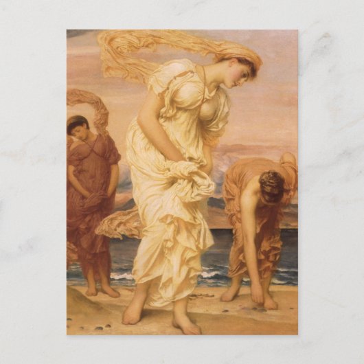 Carte Postale Des Filles Grecques Ramassent Des Galets Par Lord (Devant)