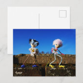 Carte Postale Des fubby qui sont des valentilles de l'autre. (Devant / Derrière)