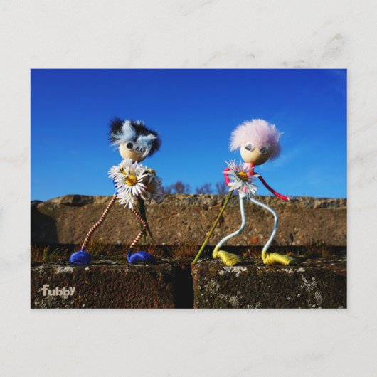 Carte Postale Des fubby qui sont des valentilles de l'autre. (Devant)