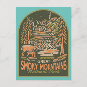 Carte postale des Great Smoky Mountains