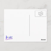 Carte postale des heures de besoin (Dos)