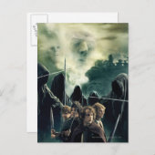 Carte Postale Des hobbits prêts à la bataille (Devant / Derrière)