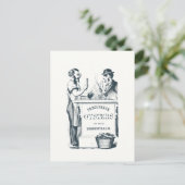 Carte postale des huîtres Saddleback (Debout devant)