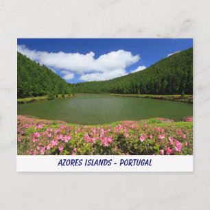 Carte postale des îles Açores