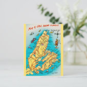 Carte postale des îles du Cap-breton (Debout devant)