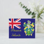 Carte postale des îles Pitcairn (Debout devant)