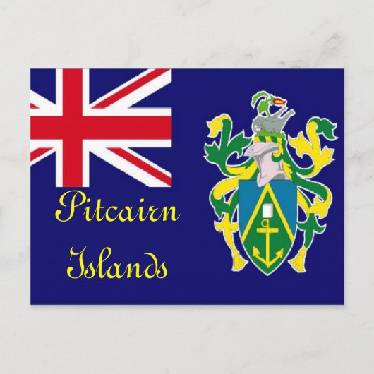 Carte postale des îles Pitcairn (Devant)